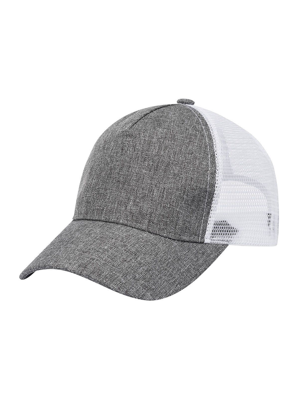 grey melange-white
